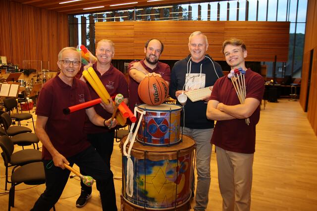 Sigi Siller, Erich Geierspichler, Markus Schnöll, Bertl Steiner, Severin Siller.