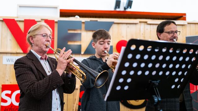 Musikalisches darf bei der Leistungsschau auch nicht fehlen. | Foto: Rusk Video