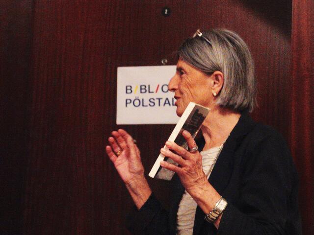 Eva Piber begrüßte die Gäste.
