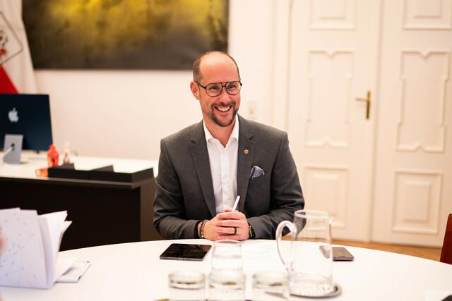 Optimistisch: Wirtschafts-LR Mario Gerber, ÖVP | Foto: Land Tirol