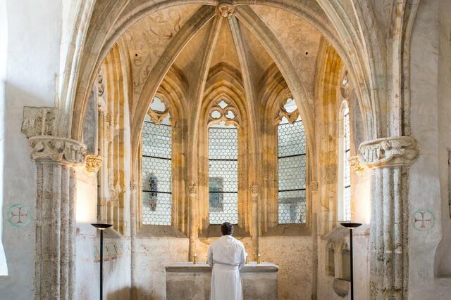 Die gotische Kreuzkapelle im Stift Rein ist nur im Zuge einer Führung zu besichtigen. | Foto: privat