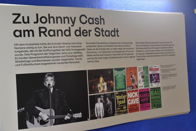 In den 1970er-Jahren spielte Johnny Cash in der damaligen Kurhalle Oberlaa auf. | Foto: Karl Pufler/RMW