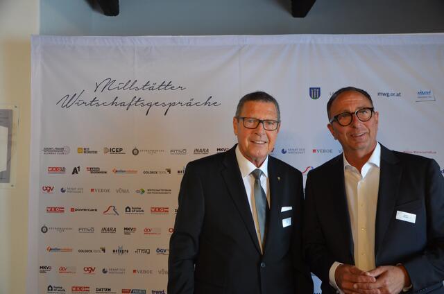 Die Initiatoren Alfons Helmel und Markus Gruber