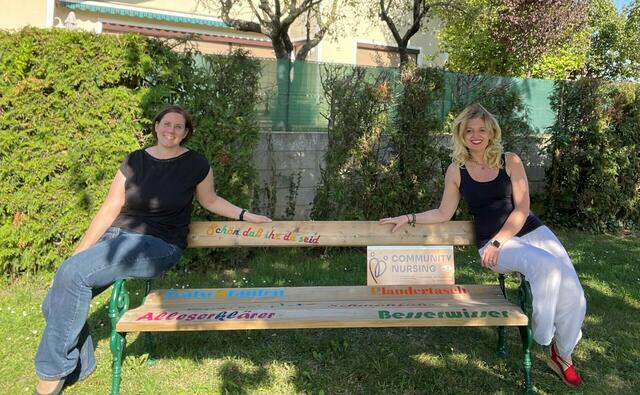 Die Community Nurses Verena Wagner und Elisabeth Aroeti. | Foto: Community Nurses