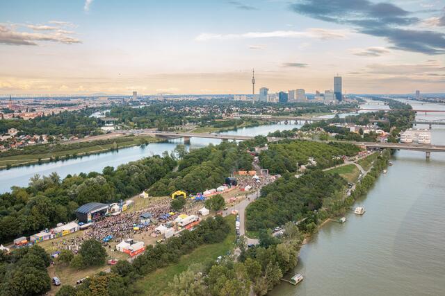 Das Donauinselfest ist wohl das Event des Jahres in Wien mit Millionen von Besucherinnen und Besuchern. | Foto: Alexander Müller