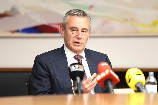 RLB OÖ-Generaldirektor Heinrich Schaller. | Foto: RLB OÖ