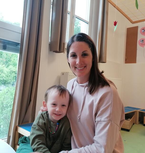Jessica Steiner arbeitet im Kindergarten Bad Schallerbach. | Foto: Pfarrcaritas