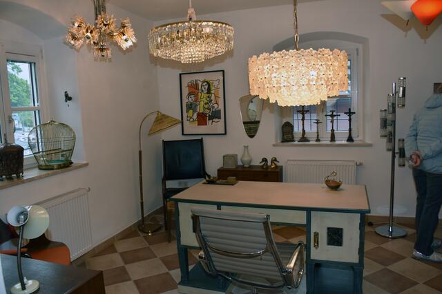 Schiffmeisterei &amp; Süße Kunstwerkstatt in Grein eröffnet. 
FUNDUS Vintage, Antiquitäten Christoph Lettner. | Foto: Robert Zinterhof