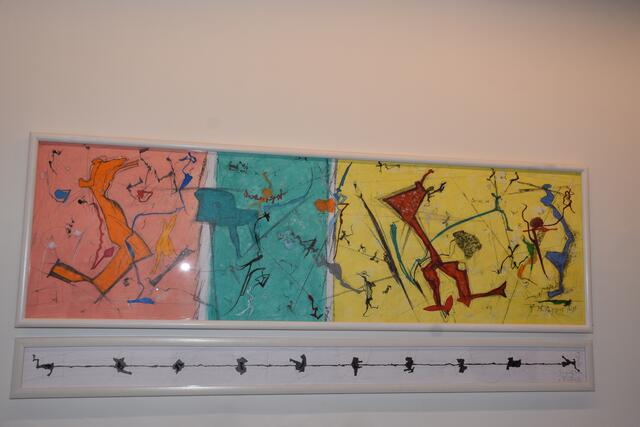 Galerie Eva Maria Manner in der Schiffmeisterei in Grein. Schiffmeisterei &amp; Süße Kunstwerkstatt in Grein eröffnet.  | Foto: Robert Zinterhof