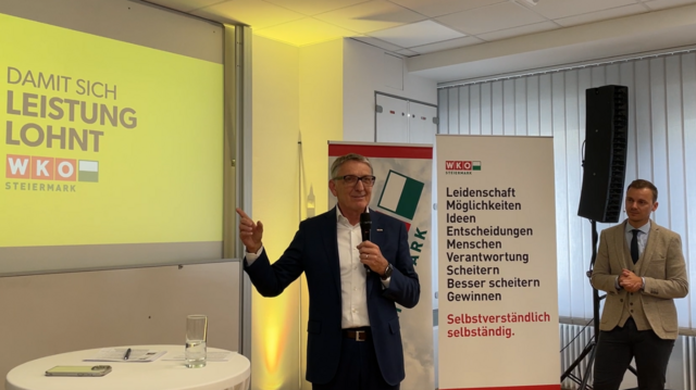 Impulsiv: Josef Herk setzt sich dafür ein damit sich Leistung lohnt. | Foto: Brigitte Gady