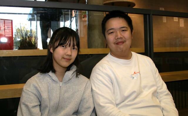 Vanessa Tang und Eric Tang drückten Tulln die Daumen. | Foto: Christian Nowotny