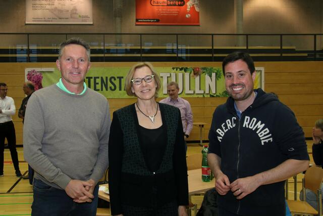 Wolfgang Mayerhofer, Heike Miller und Franz Xaver Hebenstreit. | Foto: Christian Nowotny