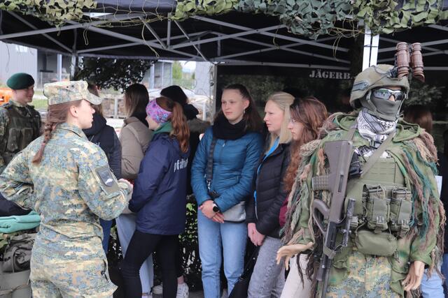 Girl's Day in der Schwarzenberg-Kaserne Salzburg 2023. | Foto: Wolfgang Riedlsperger