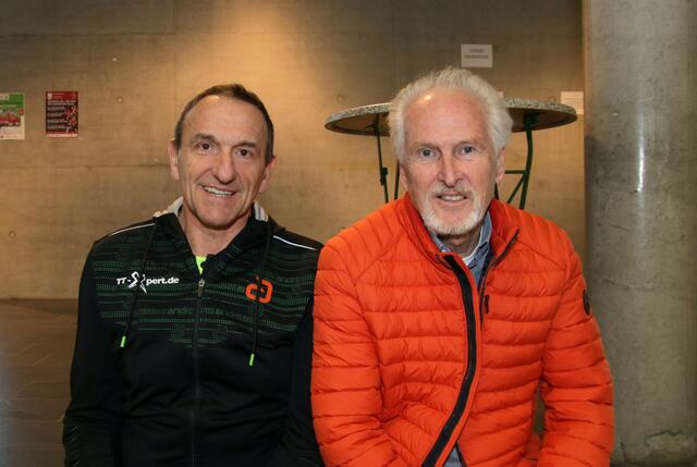 Herman Moser und Reinhold Unrecht.  | Foto: Christian Nowotny