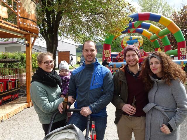 Stefanie und Lena Kapl, Markus Schwab, Matthias Wurzer und Isabella Bauer | Foto: Simon Glösl