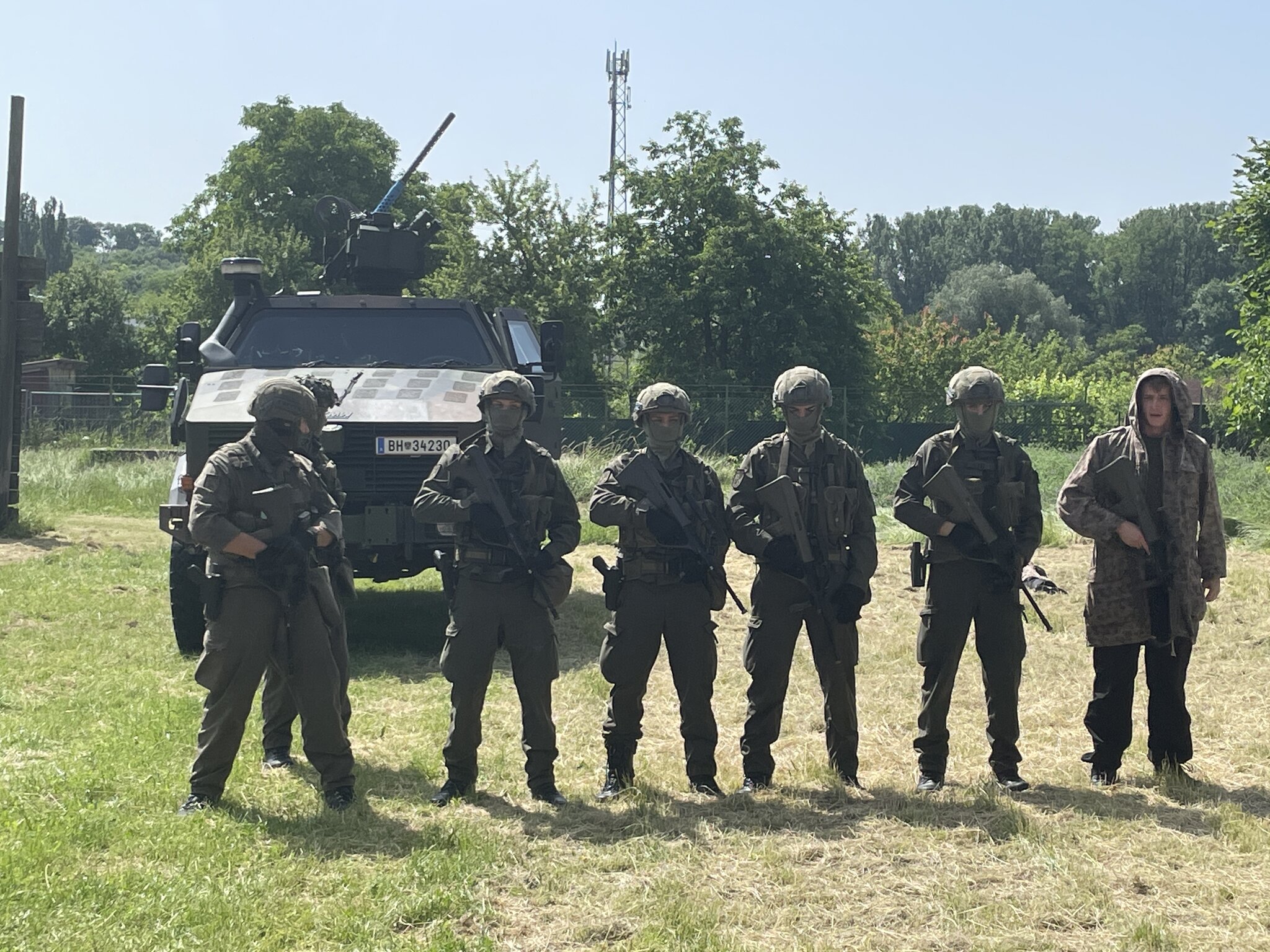 Bruck, Tulln St. Pölten: Army and police practice large-scale operation - ...