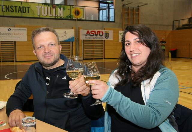 Siegfried Paier und Tamara Hofmeister. | Foto: Christian Nowotny