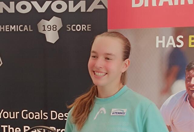 Diese Turnierwoche brachte Anna Pircher zum Strahlen. | Foto: zVg