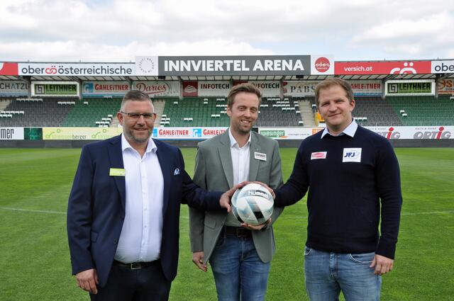 Thomas Ohrhallinger, Thomas Gahleitner und Wolfgang Fiala. | Foto: SVR/Schröckelsberger
