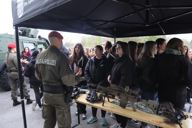 Girl's Day in der Schwarzenberg-Kaserne Salzburg 2023. | Foto: Wolfgang Riedlsperger