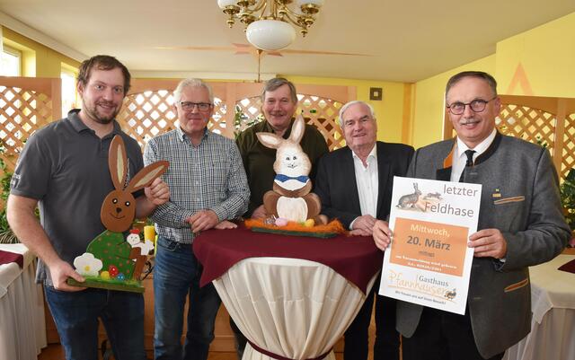 Josef Pfannhauser jun., Leopold Wilfinger, Johann Pfeifer, Hans Brabenetz, Richard Hogl | Foto: Richard Hogl
