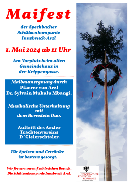 Maifest in Arzl | Foto: Speckbacker Schützenkompanie