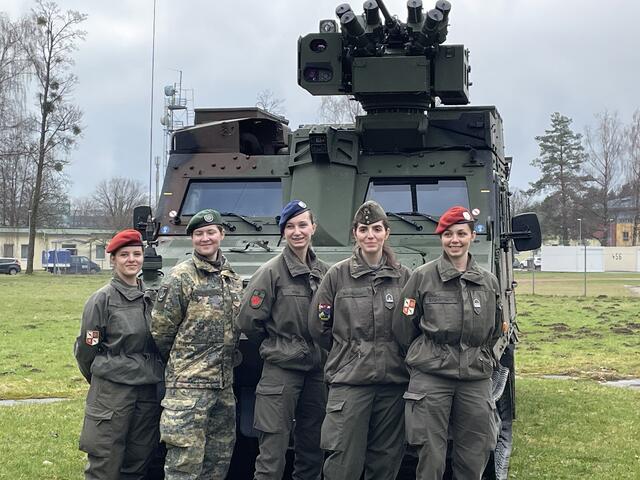Frauen beim Salzburger Bundesheer. | Foto: Rosa Besler