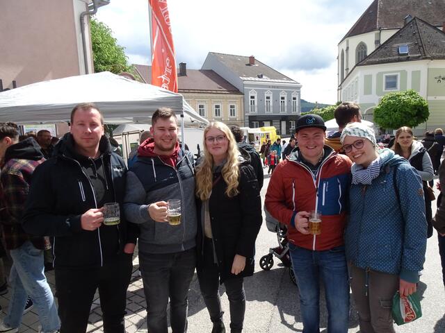 Thomas Wischenbart, Markus Karl, Julia Haselsteiner, Jakob Solböck und Anna Hochenhofer