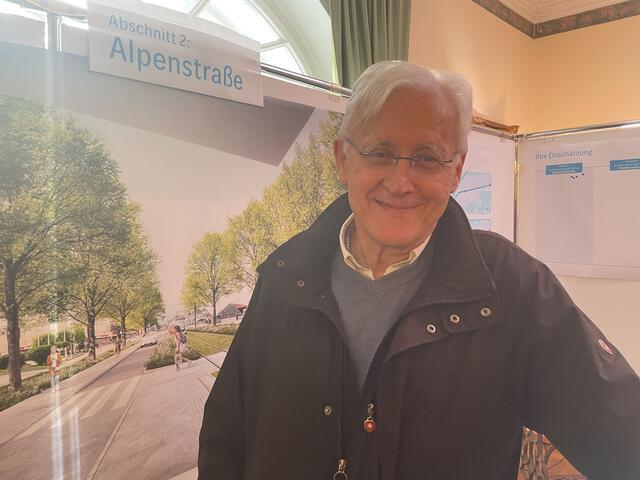 Der Verkehrsexperte Günther Penetzdorfer ist überzeugt vom Projekt S-Link. | Foto: Emanuel Hasenauer