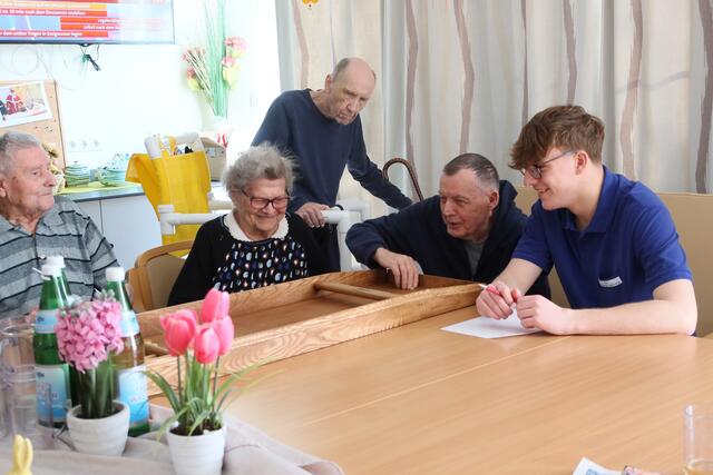 Die Freizeit der Bewohner in den Pflegeeinrichtungen im Bezirk Tulln wird abwechslungsreich und kreativ gestaltet. | Foto: PBZ Tulln Lins