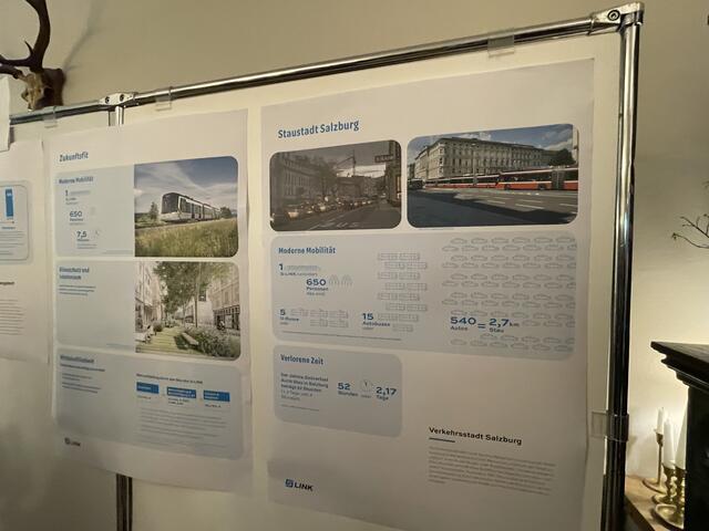 Ein weiteres Plakat zum Thema S-Link. | Foto: Emanuel Hasenauer