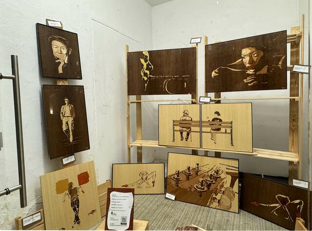 Furnier-Einlegearbeiten von Martin Londer  | Foto: MG Telfs/ Dietrich 