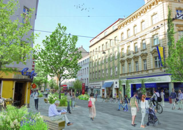 Margareten eigne sich aufgrund seiner Struktur perfekt dafür, dass man es in Wohnblöcke einteilt. | Foto: Grüne Margareten