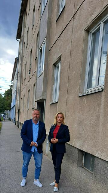 SPÖ-Forderung: Rainer Spenger und Petra Tanzler, beide setzen sich für leistbares Wohnen ein. | Foto: SPÖ Bez. WRN