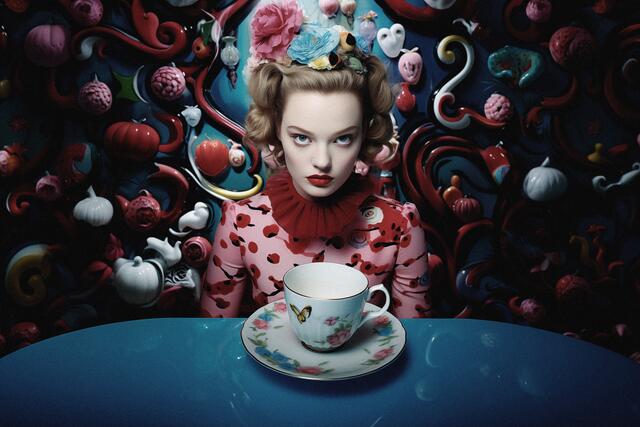 Das Musical "Wonderland" erzählt von einer Frau, Alice, die eine gescheiterte Ehe, Muttersein und ihren Job in der Werbebranche in den Griff zu bekommen versucht, und sich im Traum mit Alice im Wunderland verbündet. | Foto: Robert Josipovic