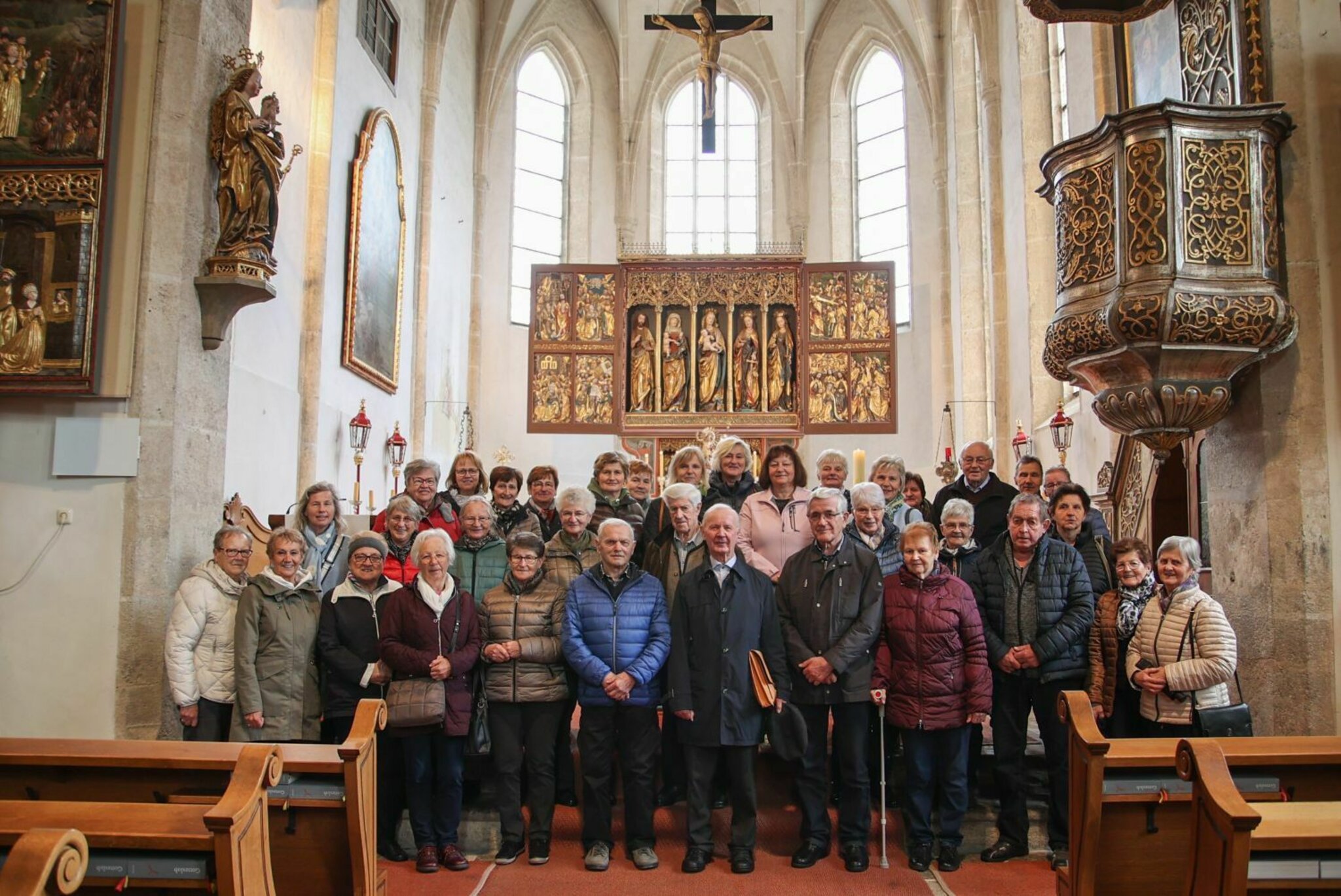 Ins Waldviertel: Seniorenbund Münzkirchen wallfahrtete nach Schönbach ...
