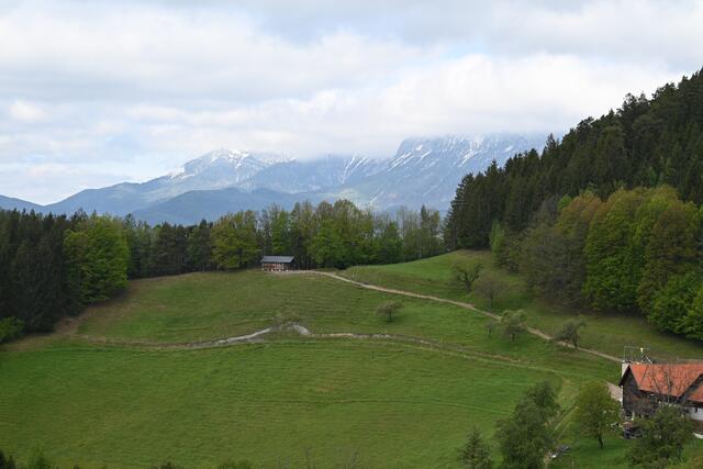 Grillenberg, Blick zur Rax