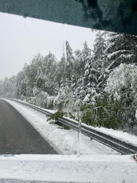 Die Autobahnmeisterei Unterwald versucht die Schäden rasch zu beheben. | Foto: Asfinag