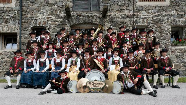 Die Musikkapelle St. Johann im Walde. | Foto: MK St. Johann / Expa Gro