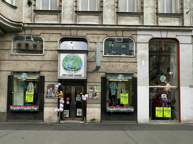 In der Alser Straße 41 kehrt der Humana Shop nun größer als zuvor zurück. | Foto: Humana
