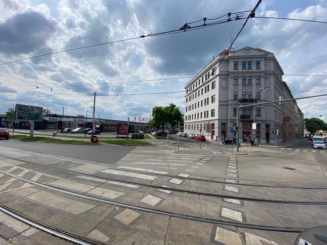 (Noch) prägt Asphalt den Platz zwischen Tabor- und Nordbahnstraße – den sogenannten Taborplatz. | Foto: Grüne Wien