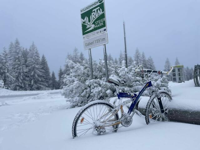 Jo, mir san mit dem Radl do. Da ist derzeit allerdings suboptimal. | Foto: Thomas Gauss