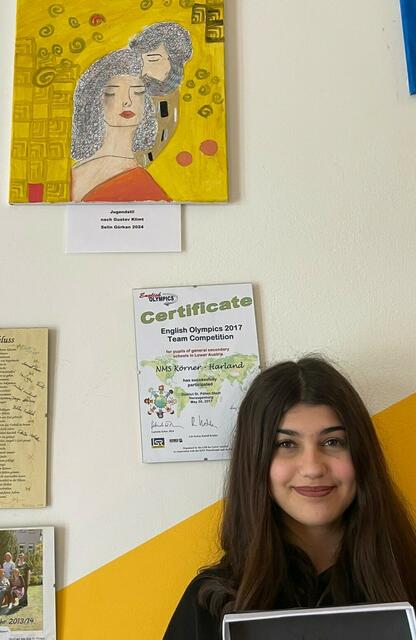 Selin Gürkan. | Foto: Mittelschule Harland