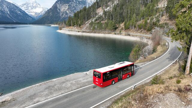 Die Busse der Linie 9624 fahren an Samstagen, Sonntagen und an Feiertagen. | Foto: TVB Naturparkregion Reutte