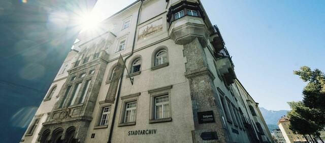 Das Stadtarchiv/Stadtmuseum in der Badgasse | Foto: Stadtarchiv/Stadtmuseum Innsbruck