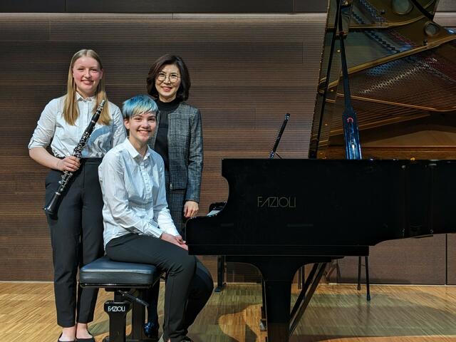 Eva Luger, Viktoria Fürst und Hee Jin Chung. | Foto: Elisabeth Fürst