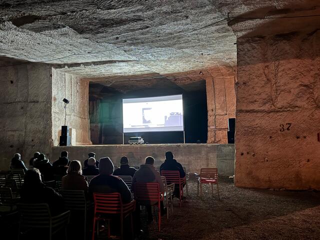 Der österreichische Dokumentarfilm „Souls of a River“ wurde im Römersteinbruch gezeigt. | Foto: Gemeinde