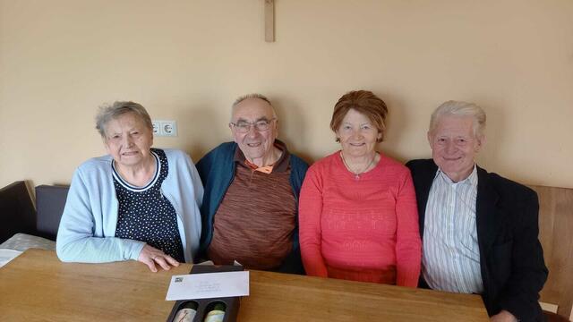 Hermine Hofschweiger, Hubert Hofschweiger, Heidi Koch und Alois Eder | Foto: Gemeinde St. Leonhard/Forst
