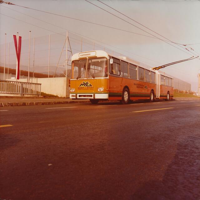 Langsam kommt Farbe rein: 1978 wurde aus grün auf einmal orange.