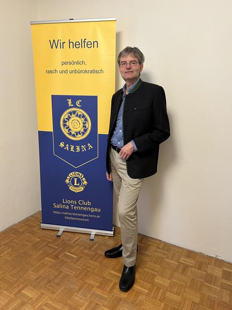 Lions-Salina - Präsident Christian Nutzenberger.